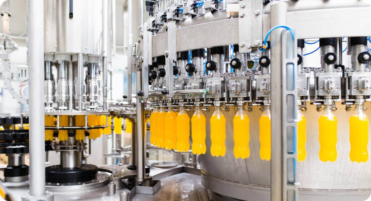 اتوماسیون خط پرکن و بسته‌بندی نوشیدنی (Filling & Packaging Line)