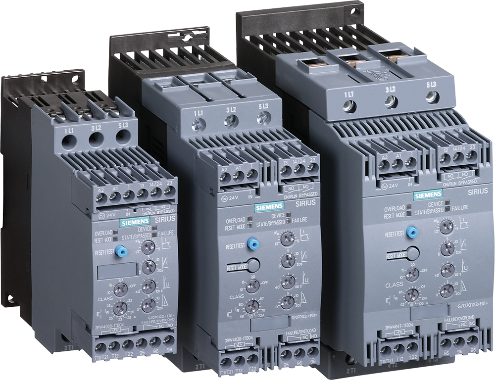 آموزش گام به گام تنظیمات سافت استارتر زیمنس