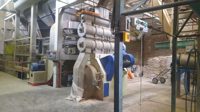 اتوماسیون جامع کارخانه خوراک دام پیله ور همدان