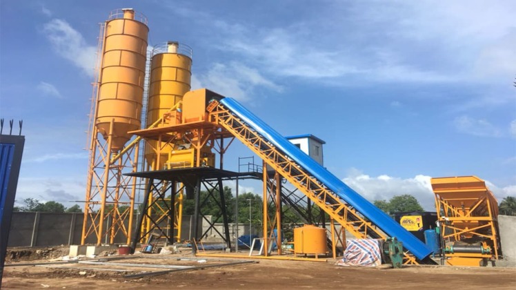  اتوماسیون دستگاه بچینگ پلانت پیوسته (Continuous Concrete Batching Plant)