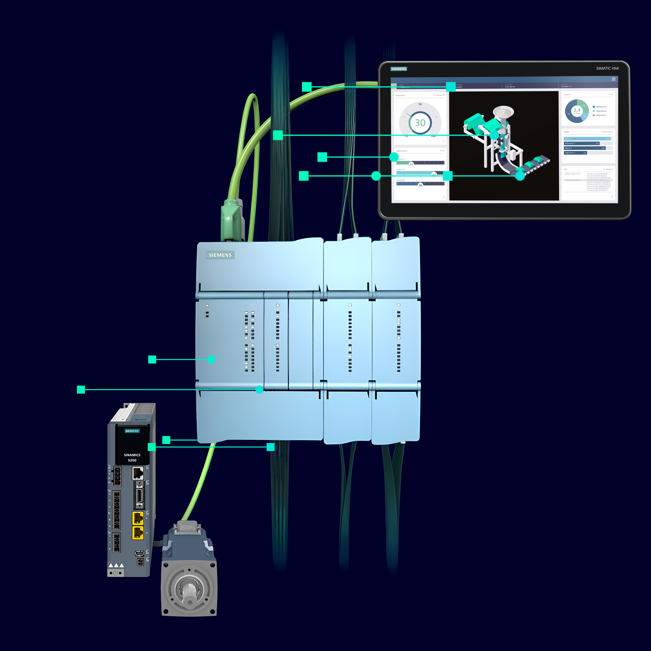 آموزش کنترل موقعیت در 1200 زیمنس